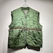 remake U.S.army quilting liner vest (LARGE) "H"