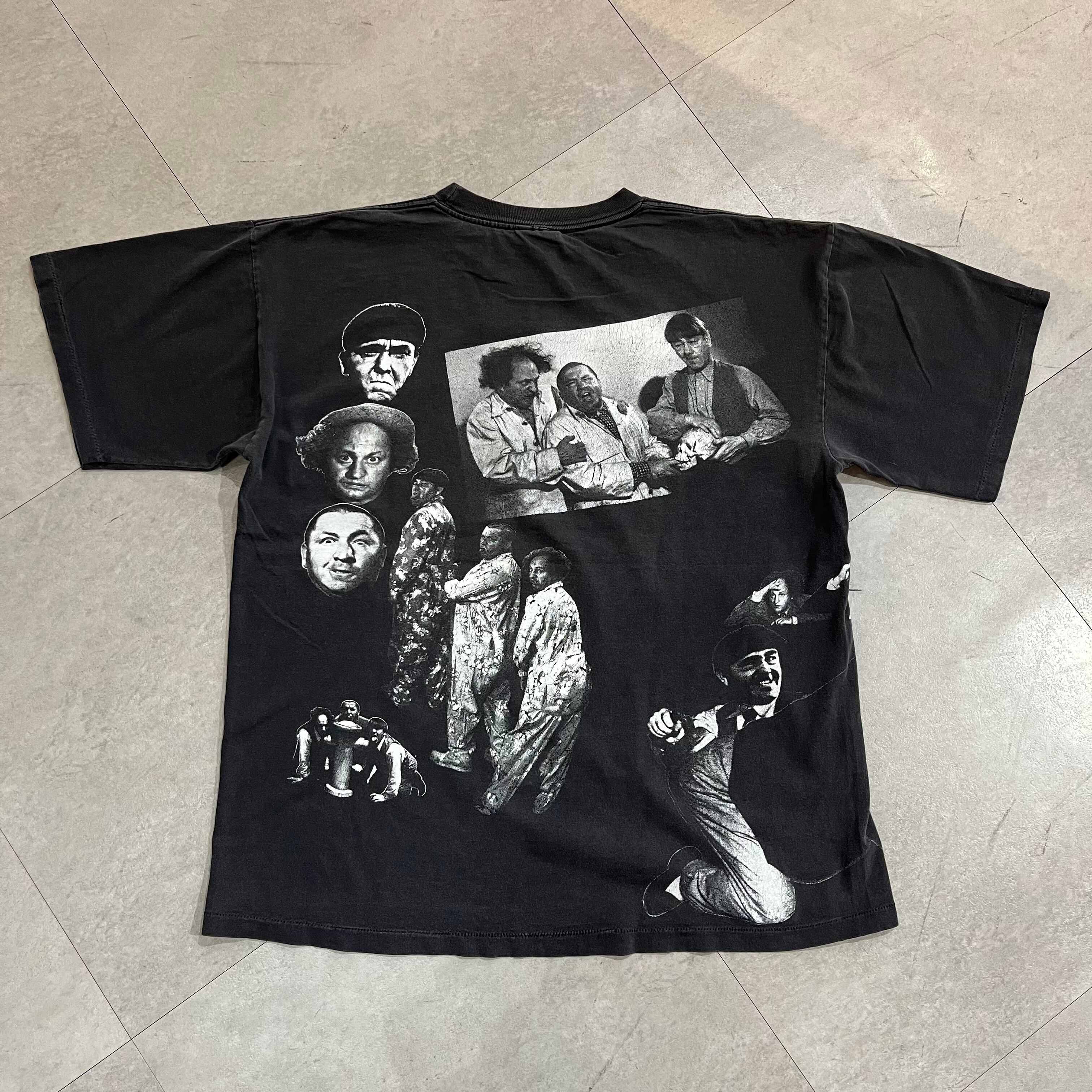 90年代 USA製 size : XL【 3ばか大将 】The Three Stooges プリントT ...