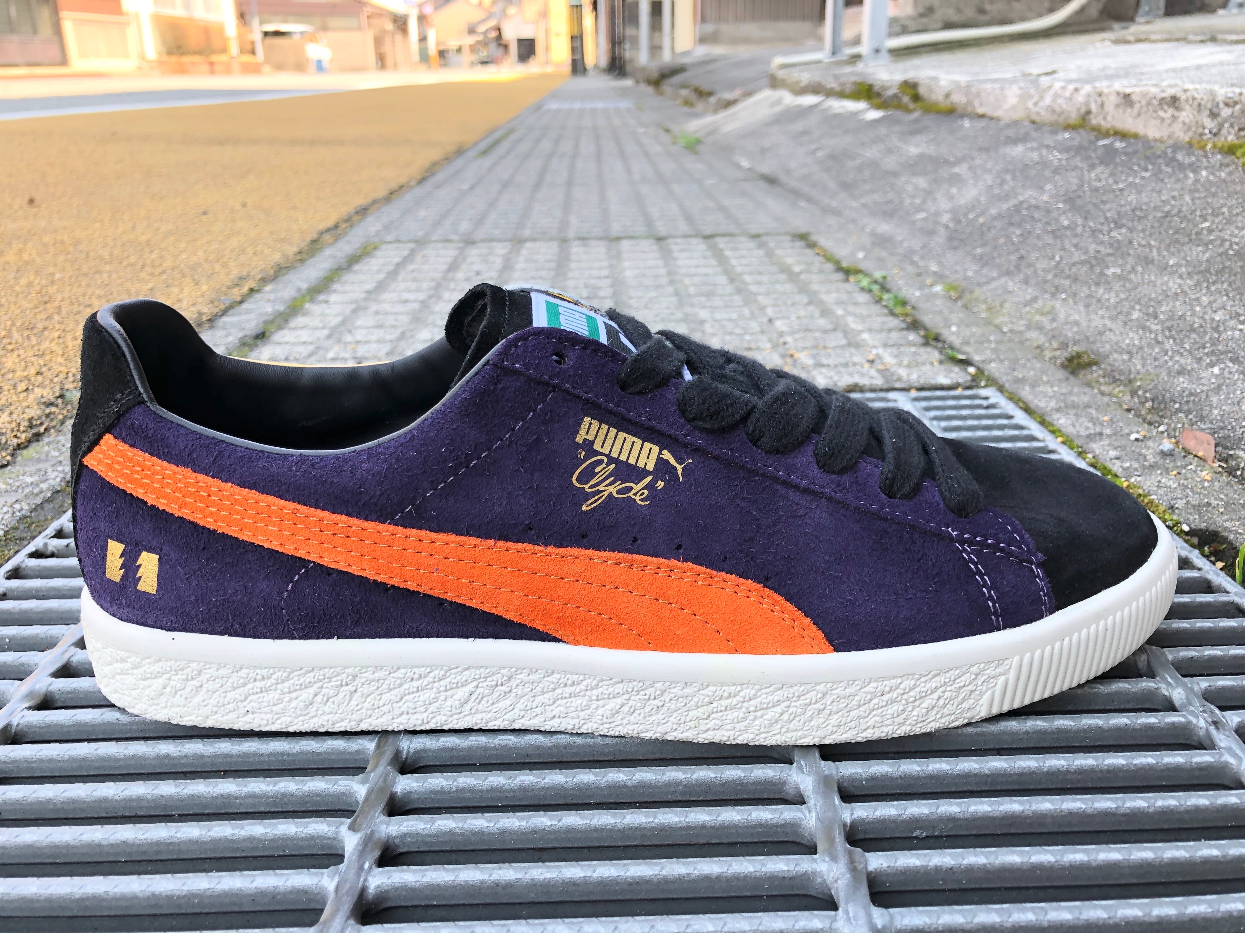 PUMA x THE HUNDREDS CLYDE (SODALITE BLUE-SPECTRA YELLOW) | 