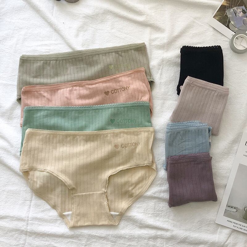 女性用パンティー抗菌性eseパンティーミッドウエストシームレスセクシーレースブリーフファッションオールマッチトレンド YY-ファッション28525906958