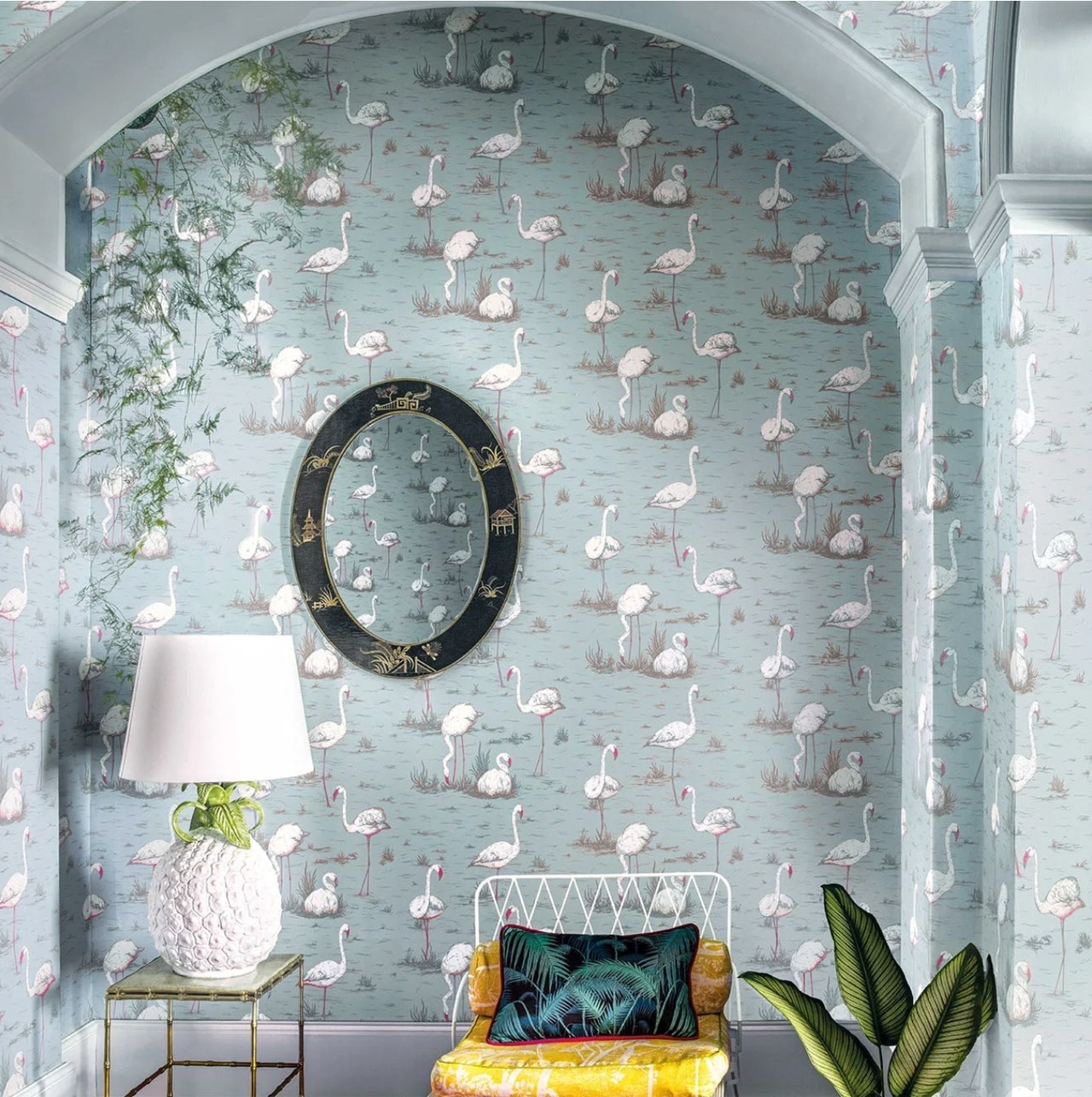 輸入壁紙　Cole & Son Flamingos