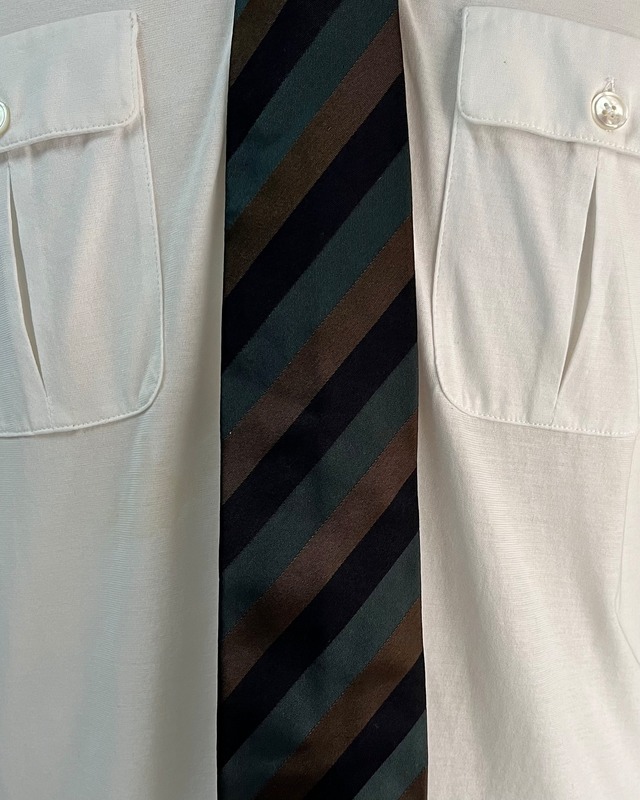 【DRIES VAN NOTEN】silk necktie