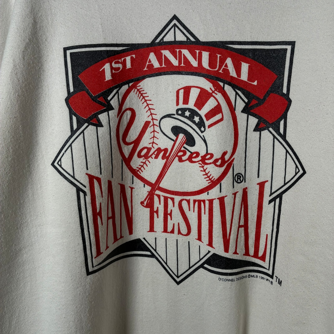 90s MLB Yankees / FAN FESTIVAL スウェット ヴィンテージ / USA スポーツ / イベント