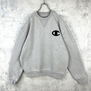 チャンピオン スウェット 刺繍ロゴ