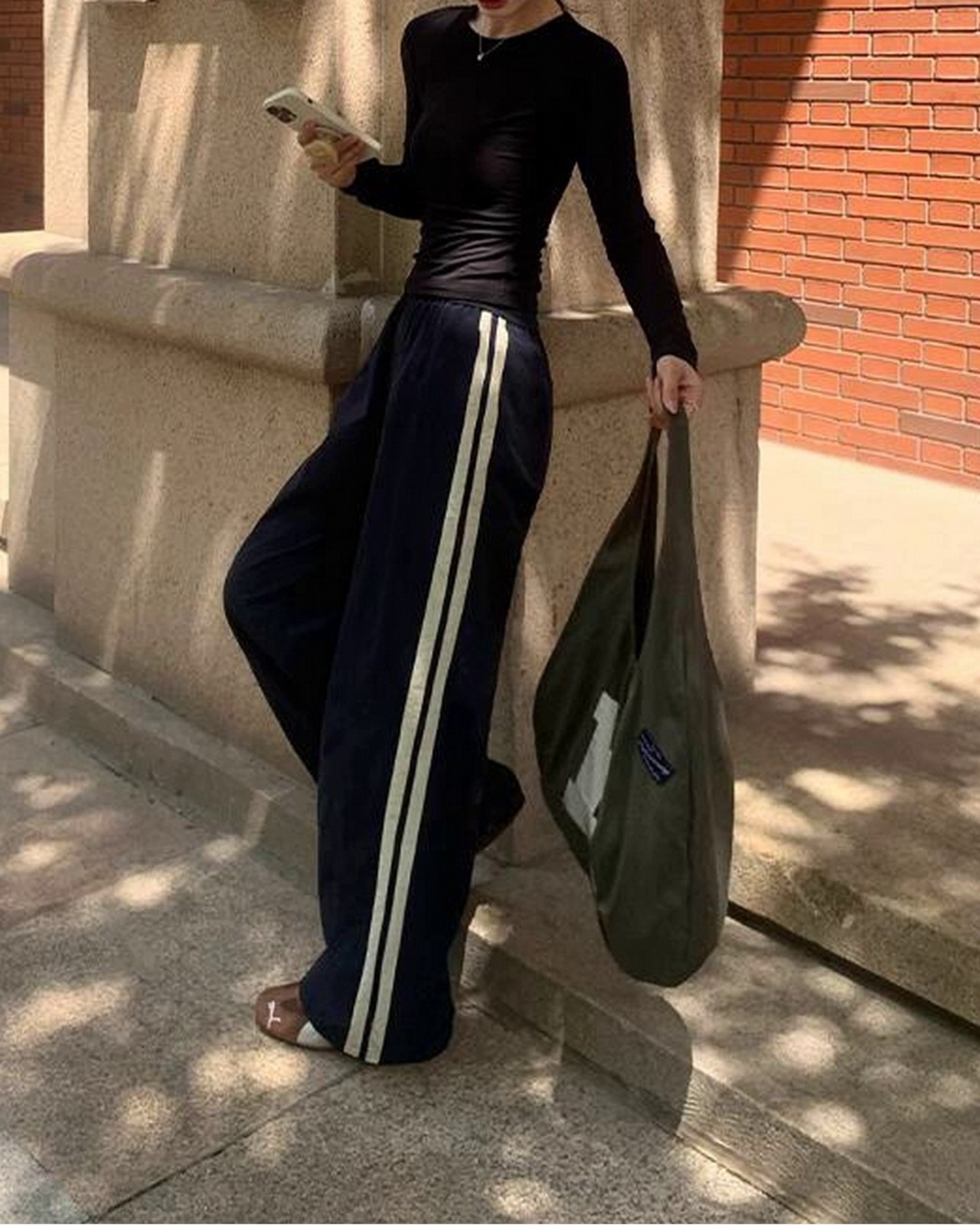 スウェットサイドラインパンツ 2color A0329 - 7