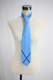 ブルーアーカイブ 風 アビドス高等学校 アクアカラー ライン ネクタイ ★受注品★