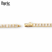 2mm 18cm luxury tennis bracelet gold