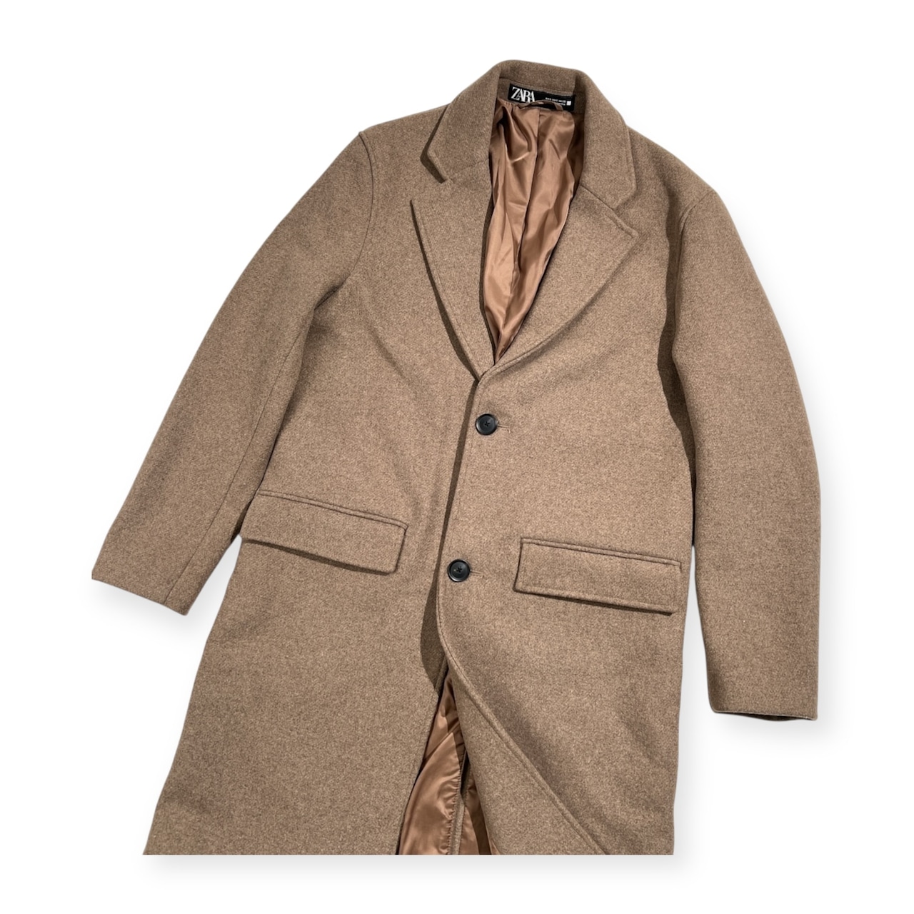 ZARA ザラ チェスターコート サイズ EUR S / USA S / MEX 38 /ベージュ系