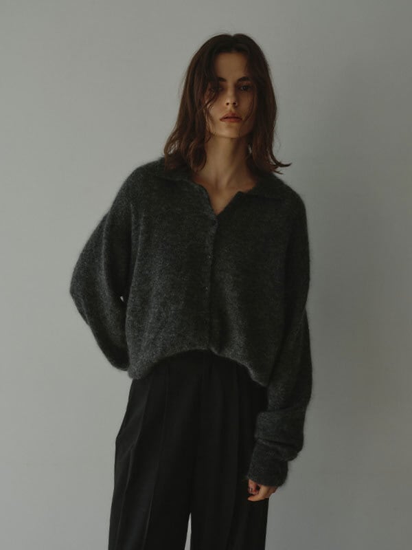 ETORE モヘヤニットシャツ ETRE TOKYO(エトレトウキョウ) モヘヤニットシャツ | サウスオレンジ