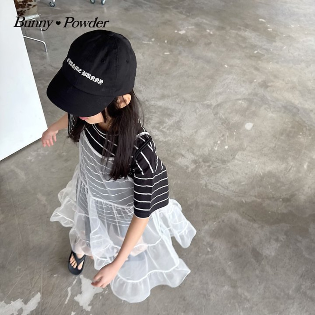 [Bunny Powder] Feature) Chrome Ball Cap (카모) / [버니파우더] 기획)크롬볼캡 (카모)