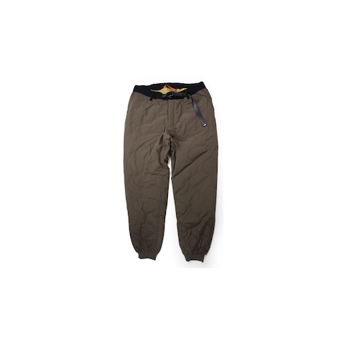 クリフメイヤー パンツ メンズ KRIFF MAYER キルト クライミングパンツ 2415109 暖かい 防寒 ロングパンツ イージーパンツ ワークパンツ 秋 冬 秋冬 ダークブラウン