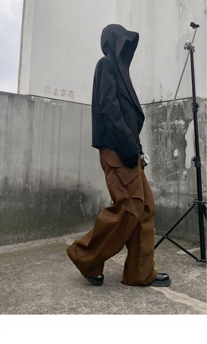 Southfish TizzyT Floral Knight Hooded Trench JACKET