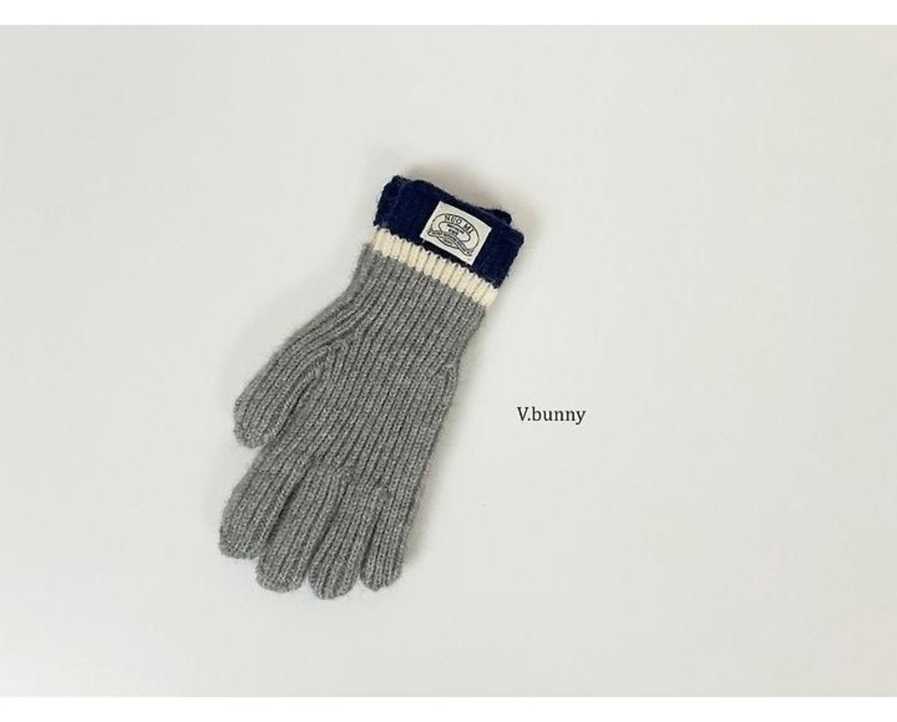 韓国子供服 / 26winter / VANILLA BUNNY / ブロック手袋 / キッズ / 冬服 *FREE*