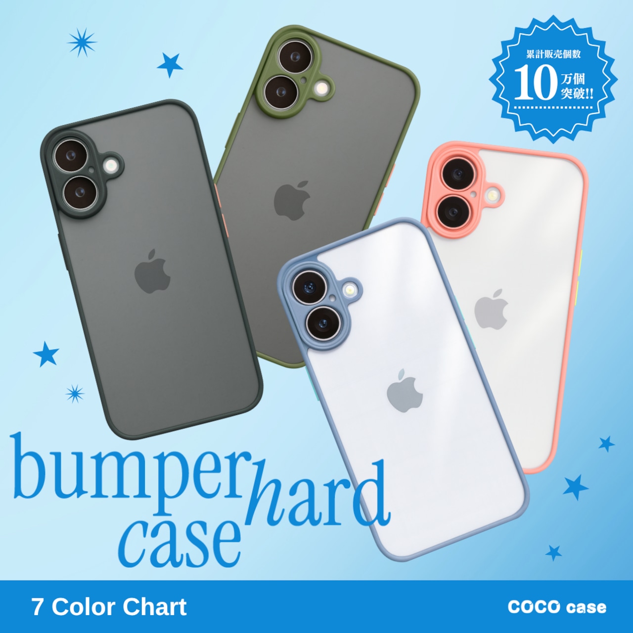 バンパーハードケース（コーラル） - 2