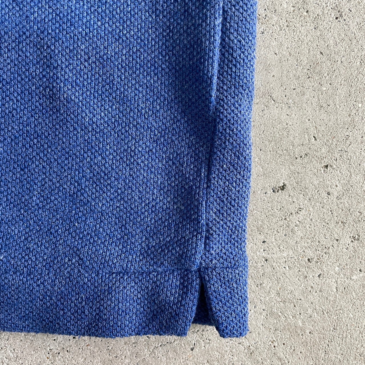 70年代 フランス製 LACOSTE フレンチラコステ 鹿の子 ポロシャツ 