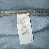 【Maison Margiela】メゾンマルジェラ ホワイトGジャン ノーカラー 48号 Mサイズ相当