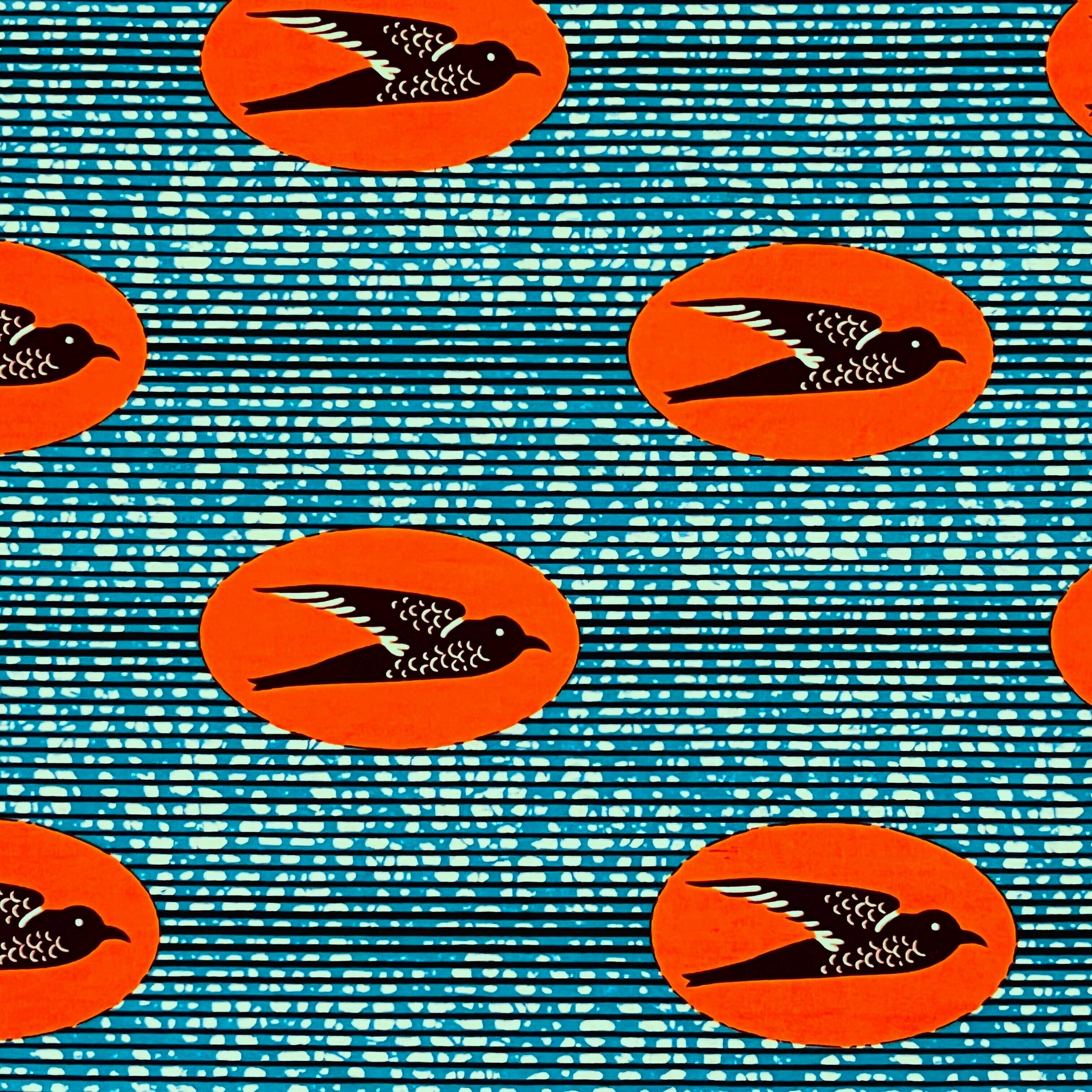 【メートル単位/水通し済み】アフリカンプリント/アフリカ布(ap-92)