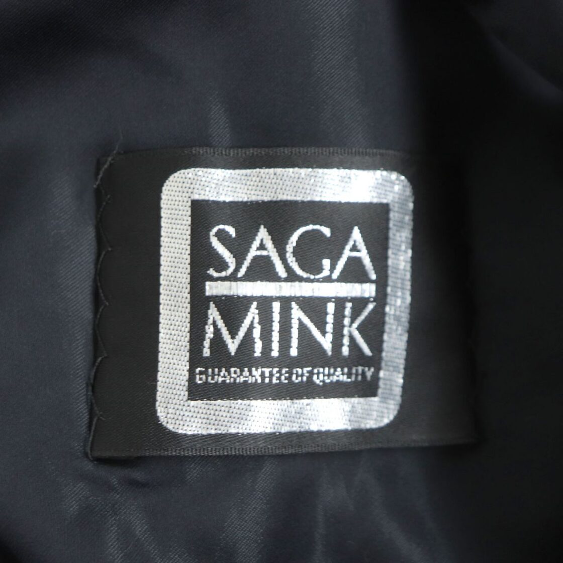極美品▽SAGA MINK サガミンク 逆毛 本毛皮コート ダークブラウン 毛質 