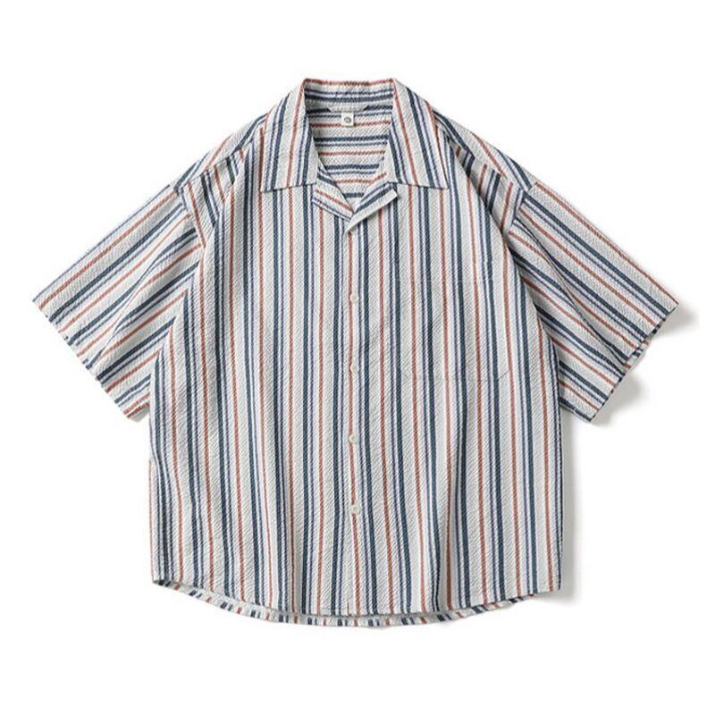 マルチストライプシャツ A1105