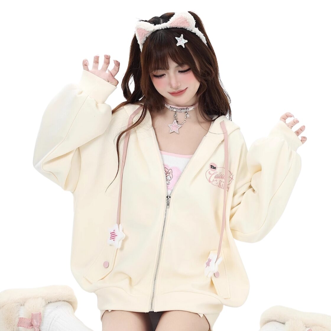 ✨極美品✨ozz on hikozoh ニットパーカー 龍 ロリータ ゴスロリ ✨極美品✨ozz on hikozoh ニットパーカー 龍 ロリータ ゴスロリ