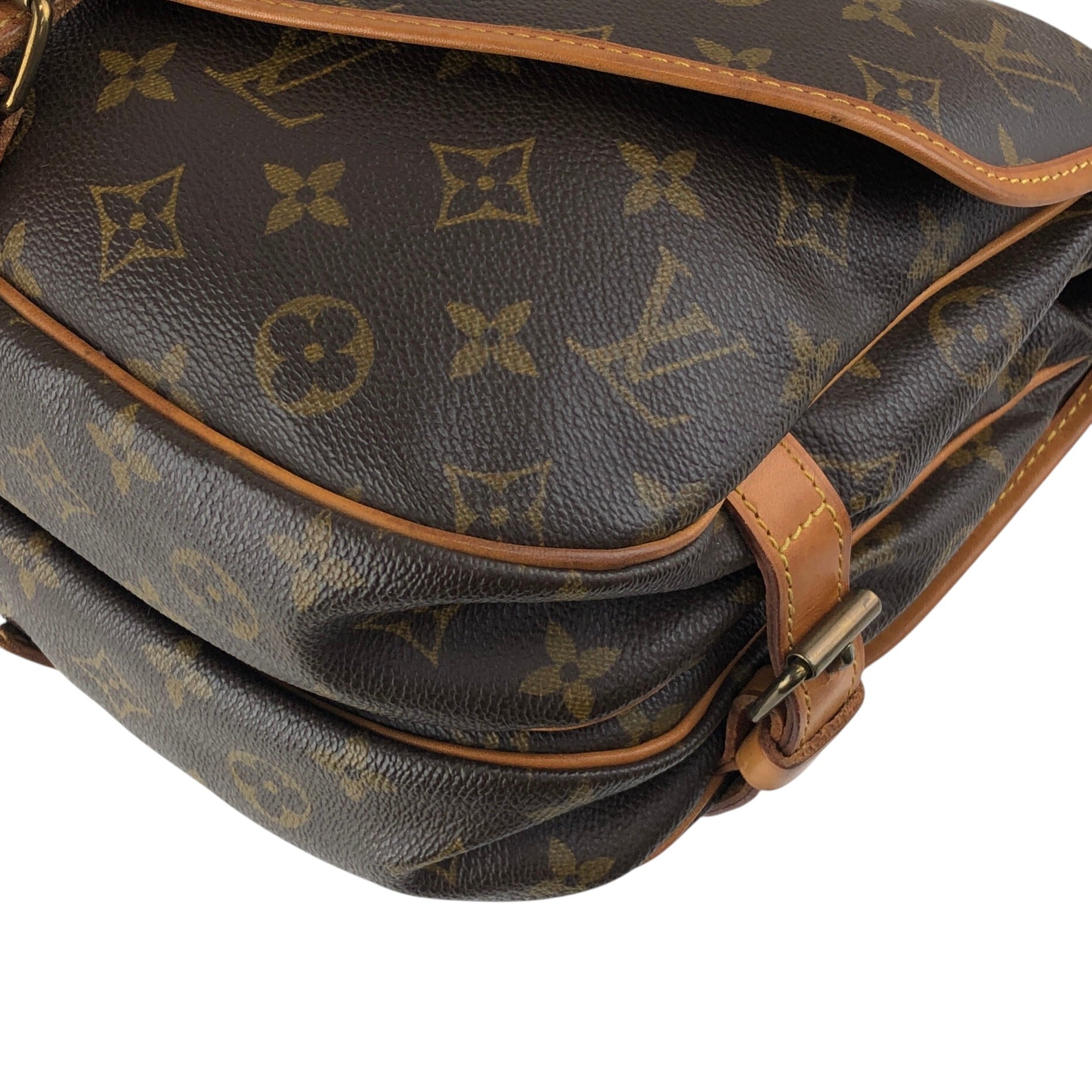 LOUIS VUITTON ルイヴィトン モノグラム ショルダーバッグ ブラウン