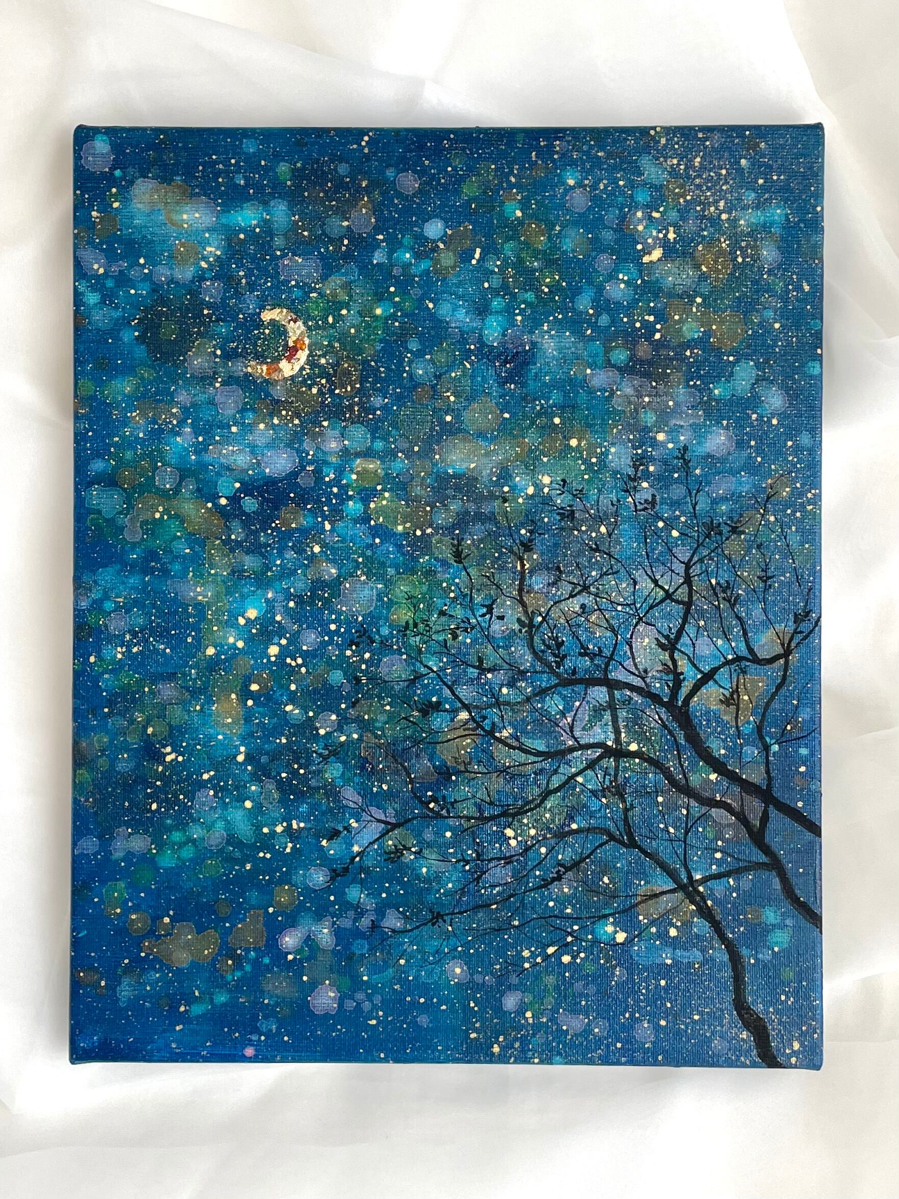 無為の色相/有為の色相 【原画　抽象画　絵画　アクリル画　現代アート　細密画】 無為の色相/有為の色相 【原画 抽象画 絵画 アクリル画 現代アート