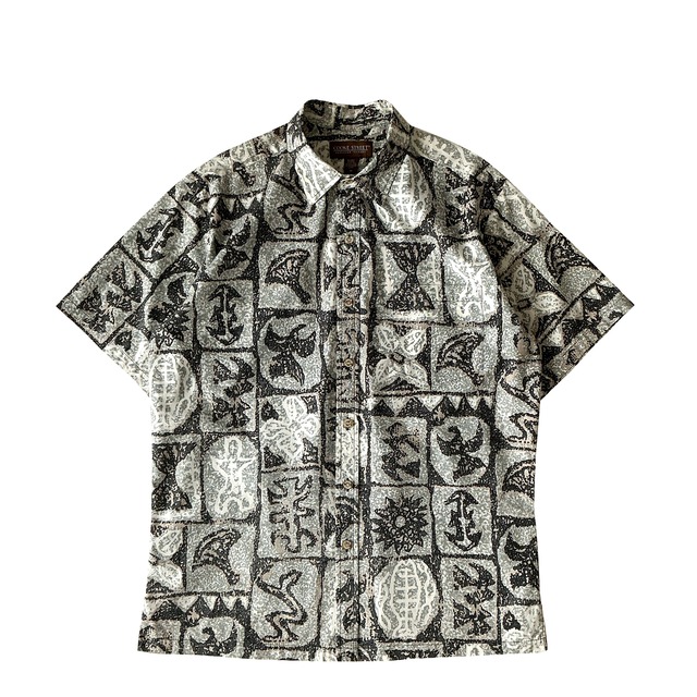 USED Aloha shirt / Cooke street / size M