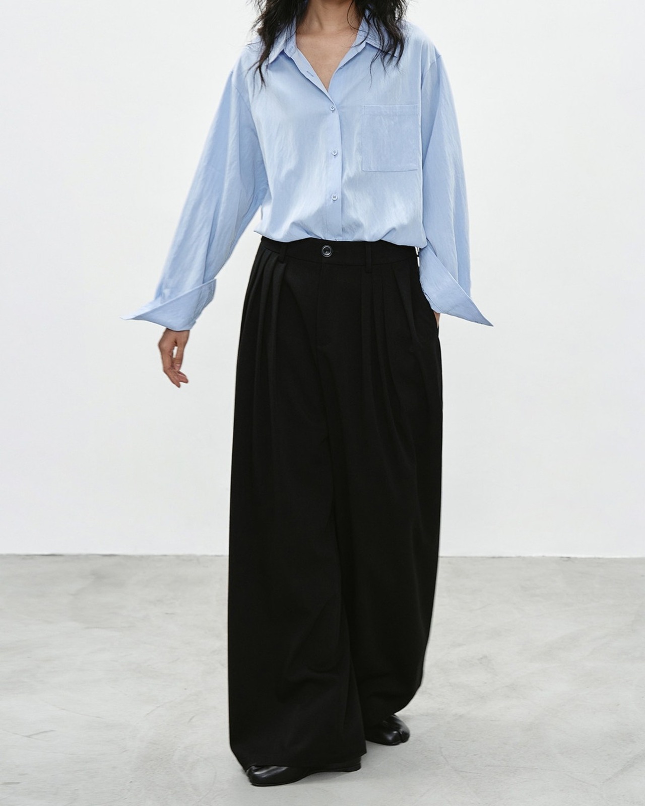 Oversized relaxed loose Shirt L0061