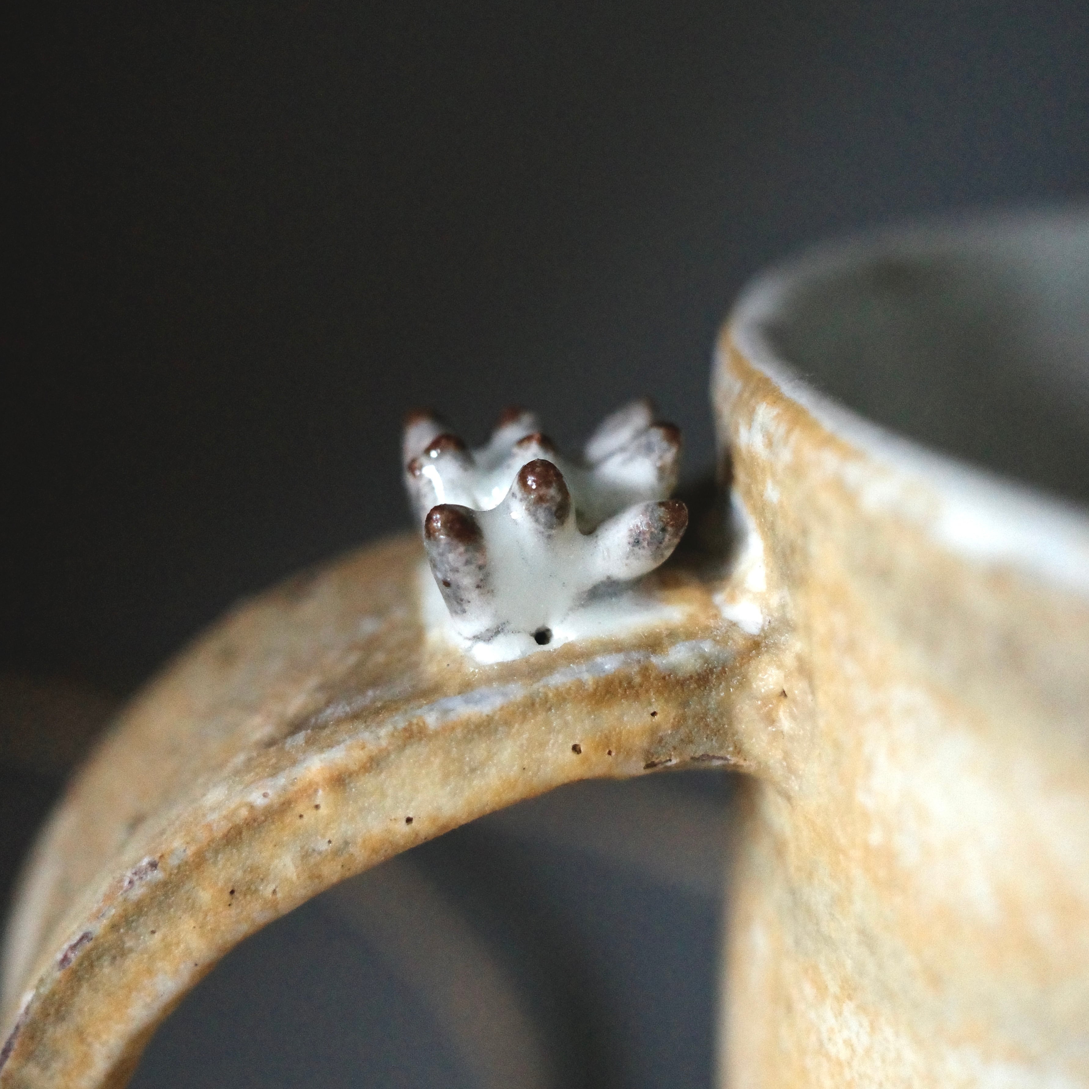 58. マグカップ 草 トゲトゲ | ceramic artist Tamako Ito 伊藤珠子の店