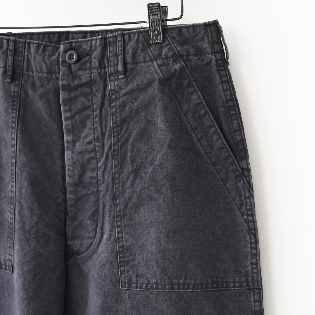 orslow [オアスロウ] SUMMER FATIGUE PANTS - BLACK -[01-5103-M61