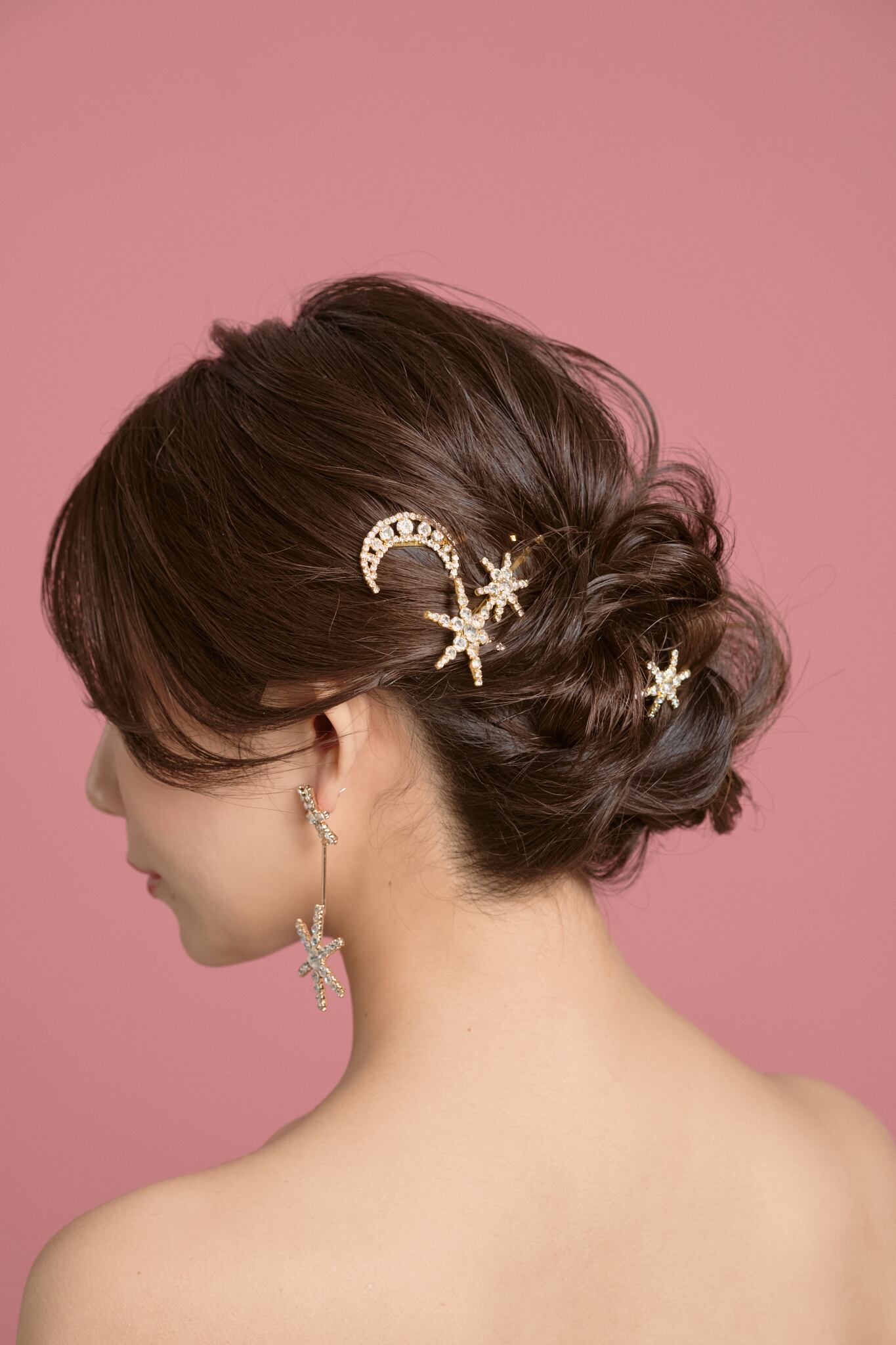 H-107 Stardustヘアピン6本セット ゴールド | ウェディング