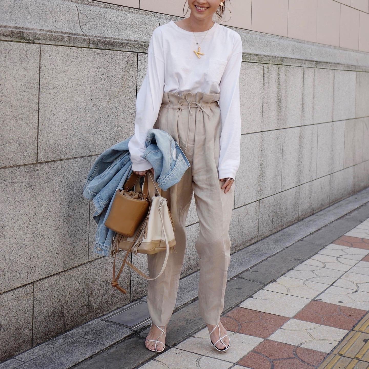 Pottery Bag/BEIGE | ayako