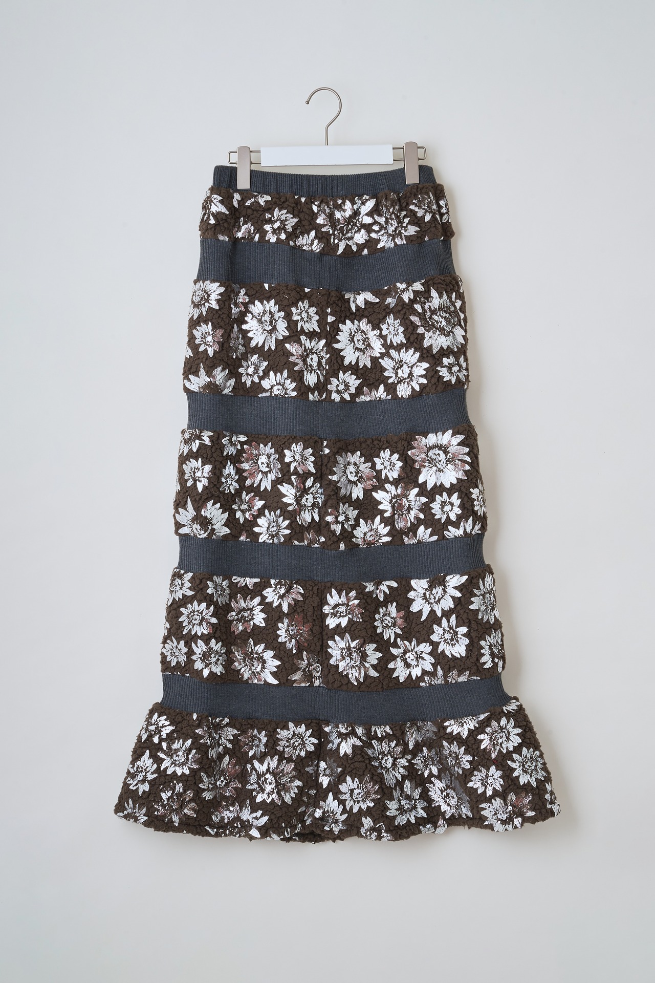 Boa flower print skirt