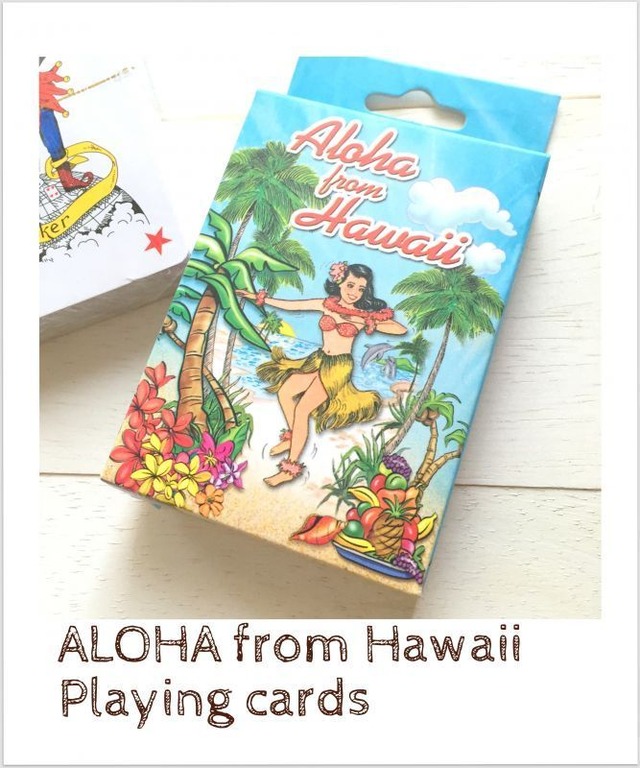 フラガール　トランプ　Hula girl Playing cards♪