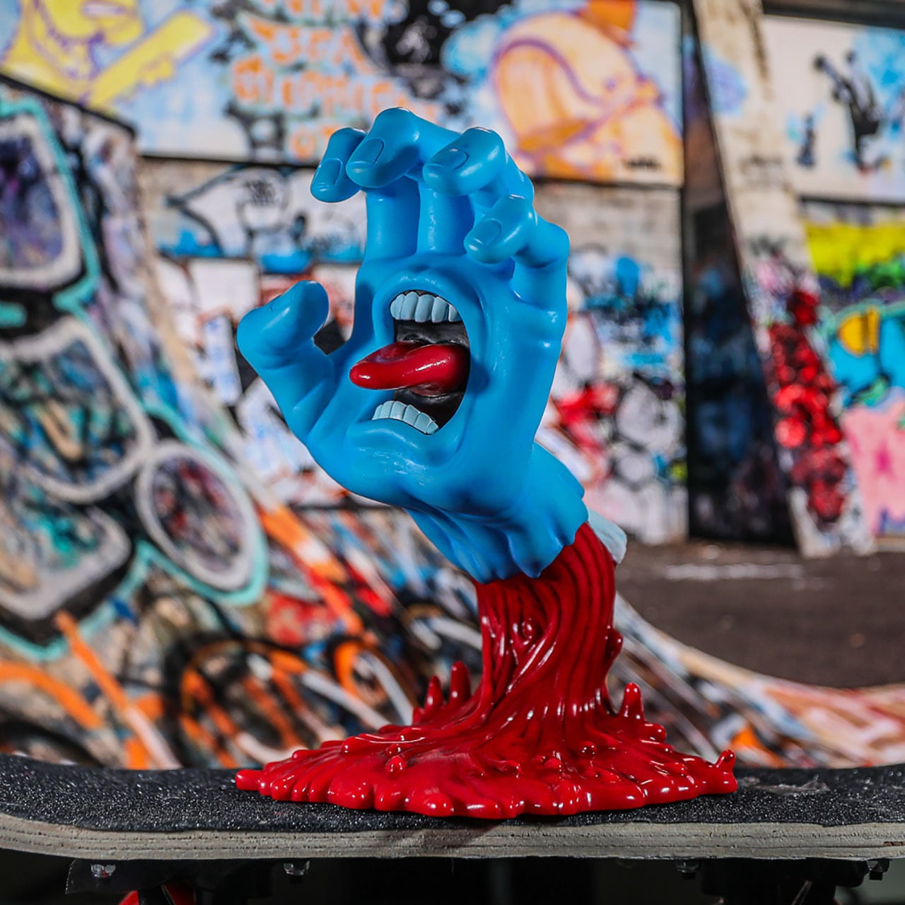 MONSTERS ジム フィリップス SCREAMING HAND 限定カラー Santa Cruz Jim Phillips Screaming Statue Hand Made by Monsters