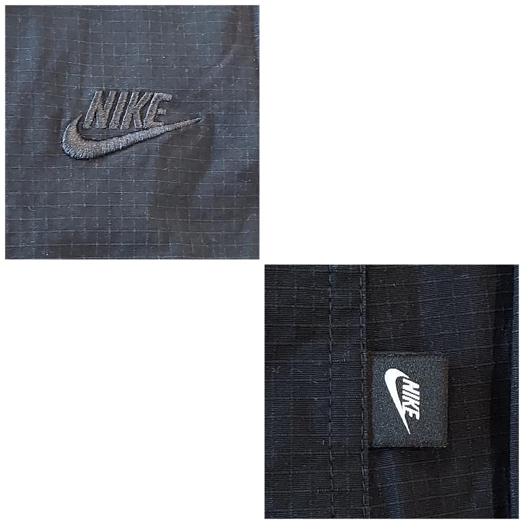 NIKE ナイキ カーゴパンツ ワークパンツ W34 古着 刺繍 黒 16491 | fuufu