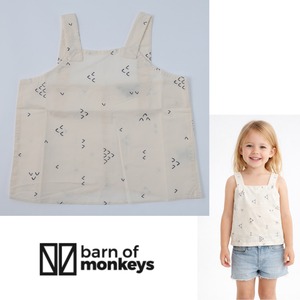 【 即納 】 BARN OF MONKEYS タンクトップ ノースリーブ キャミソール トップス ブラウス コットン 柄トップス 春 夏 秋 子供服 子供 キッズ ジュニア 女児 人気 おすすめ かわいい 可愛い おしゃれ オシャレ プレゼント 贈り物 ギフト 出産祝い ベビーシャワー 誕生日 バースデー 小学生 1歳 2歳 3歳 4歳 5歳 6歳 7歳 8歳 9歳 10歳 70 80 90 100 110 120 海外子供服 インポート 海外ブランド