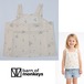 【 即納 】 BARN OF MONKEYS タンクトップ ノースリーブ キャミソール トップス ブラウス コットン 柄トップス 春 夏 秋 子供服 子供 キッズ ジュニア 女児 人気 おすすめ かわいい 可愛い おしゃれ オシャレ プレゼント 贈り物 ギフト 出産祝い ベビーシャワー 誕生日 バースデー 小学生 1歳 2歳 3歳 4歳 5歳 6歳 7歳 8歳 9歳 10歳 70 80 90 100 110 120 海外子供服 インポート 海外ブランド