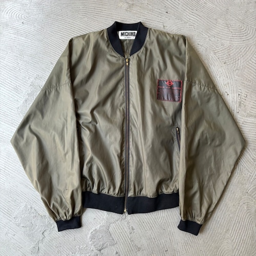 MICHIKO LONDON / Zip-up nylon jacket MICHIKO LONDON / Zip-up nylon jacket