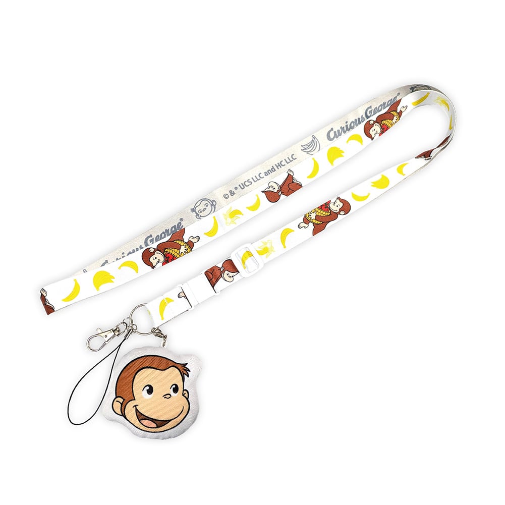 ☆推し活グッズ☆ おさるのジョージ クッションチャーム付きショルダー