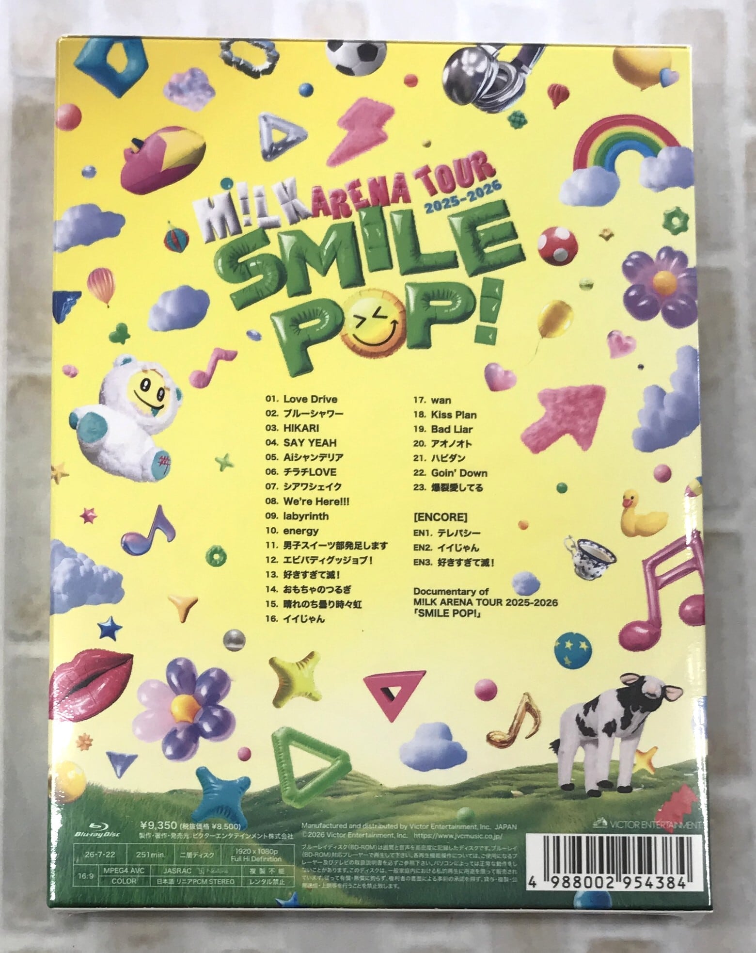 M!LK / M！LK ARENA TOUR 2025-2026 「SMILE POP！」 / 初回限定盤
