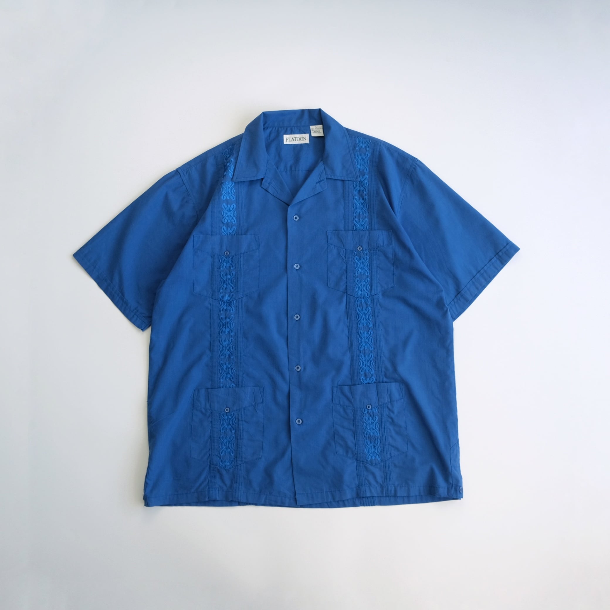 50-60s BRENT ブレント ヴィンテージ レーヨンシャツ オープンカラー
