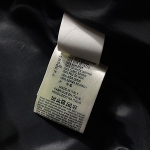 DIESEL BLACK GOLD craft leather jacket
