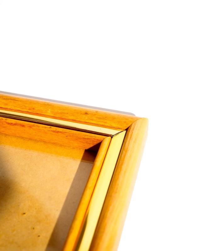 Wooden photo frame, made in Taiwan