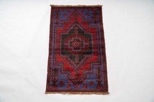 -VINTAGE TRIBAL RUG- afghanistan 182