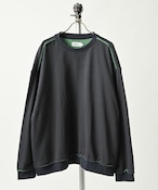 ATELANE Color-block crew neck (NAV) 26A-24021