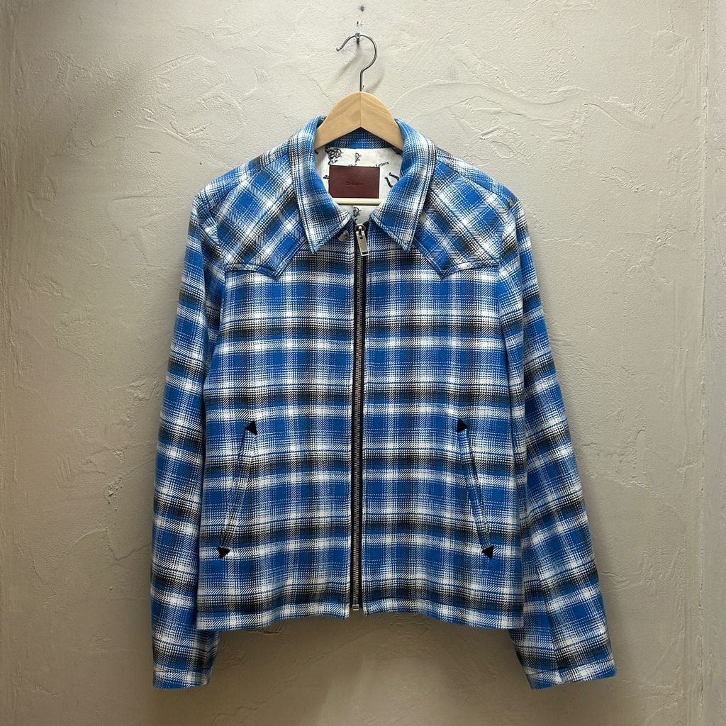 The Letters レターズ CHECK ZIP JACKET ジャケット LFBD-J0007B