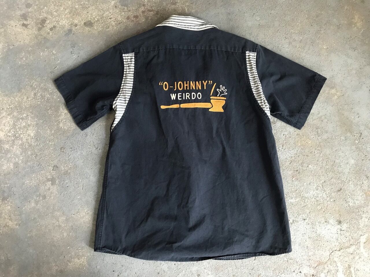 WEIRDO by Grad Hand bowling shirt