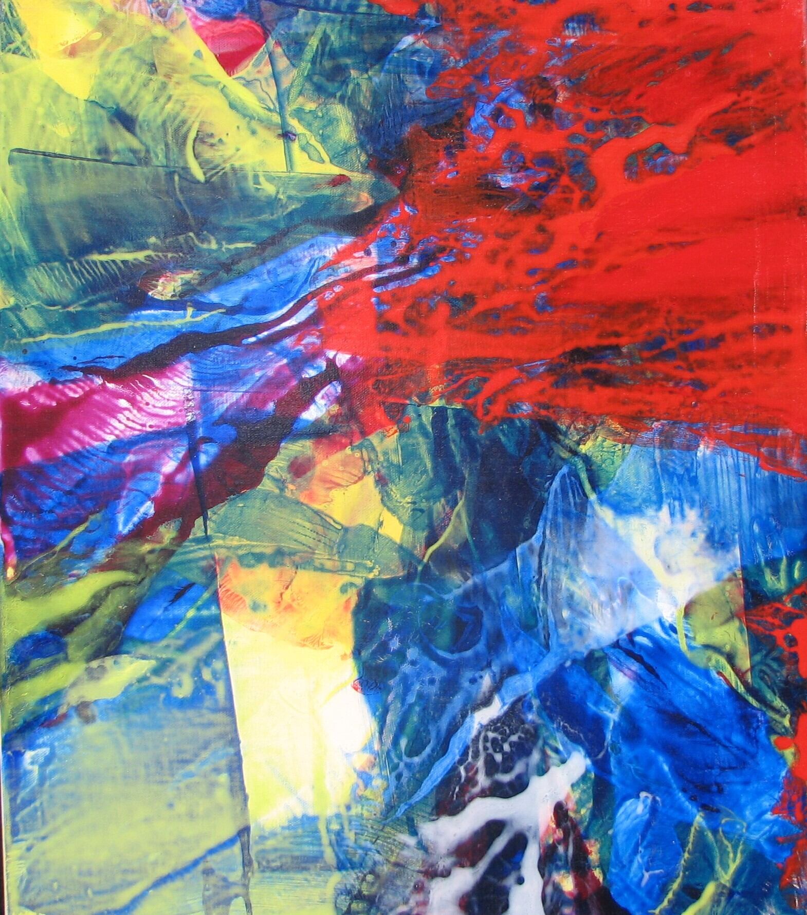 ブラッシュストロークの現代美術作家,大澤哲郎「untitled to-230」P12