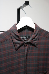 Claiborne check pattern rayon shirt